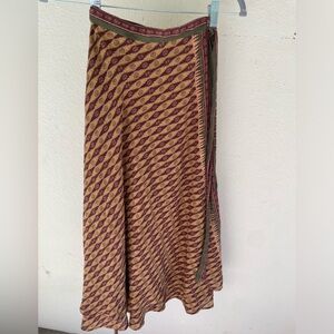FREE PEOPLE wrap skirt